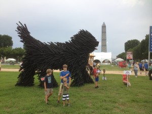 Giant Dog on the Mall